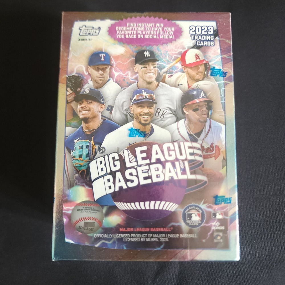 Topps Big League Baseball 2023 Value Blaster Box Electric Orange Parallels